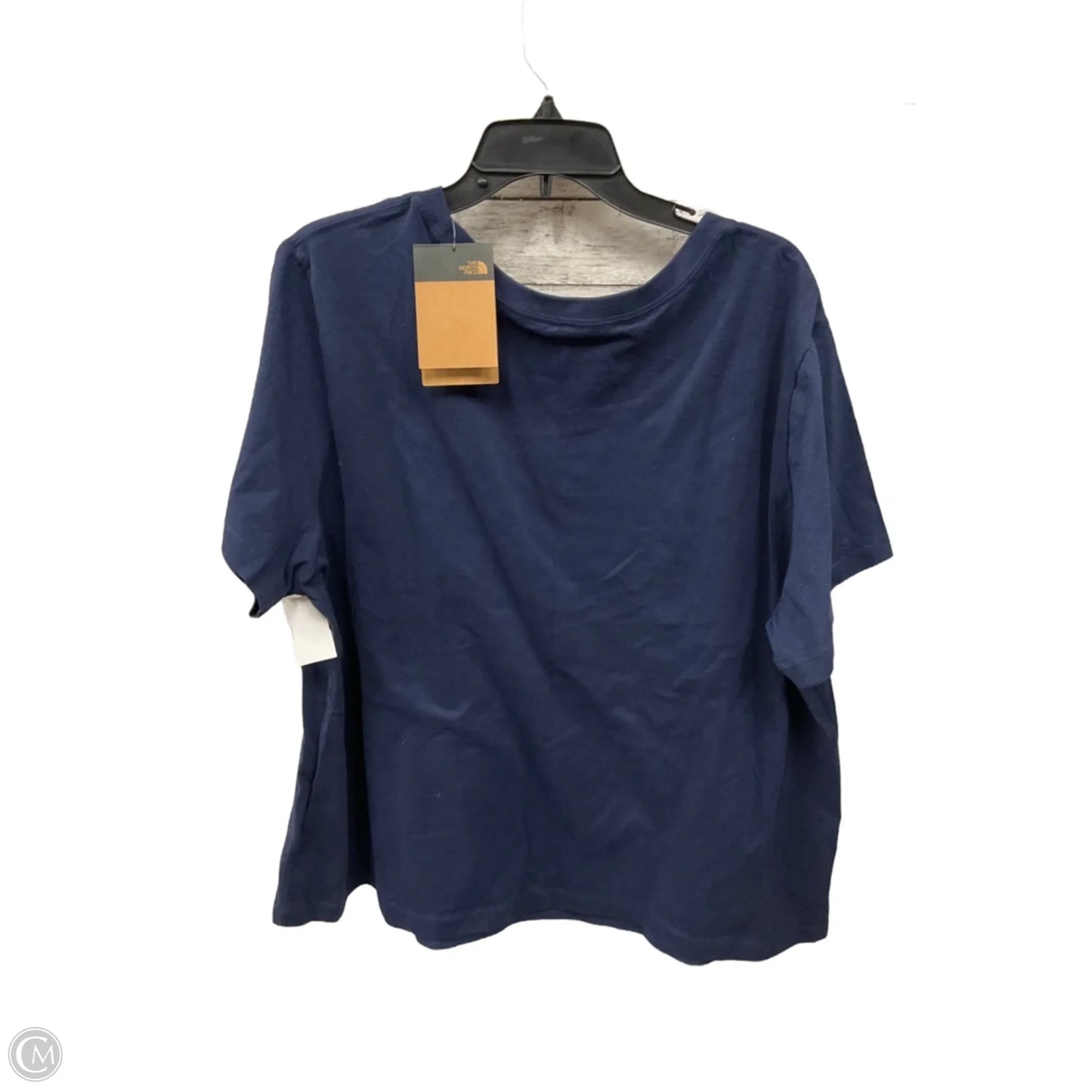 Top Short Sleeve By The North Face In Navy, Size: 3x