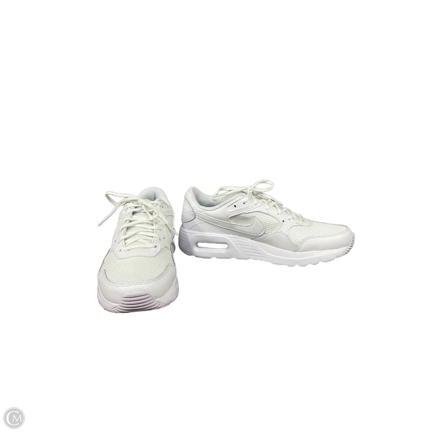 Shoes Athletic By Nike In White, Size: 9