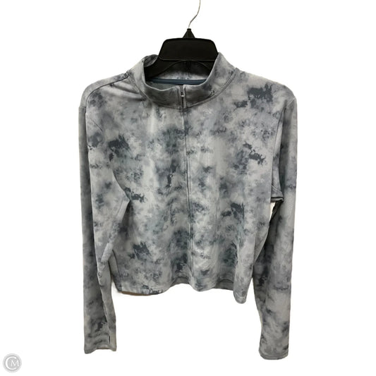 Athletic Jacket By Clothes Mentor In Blue, Size: Xl