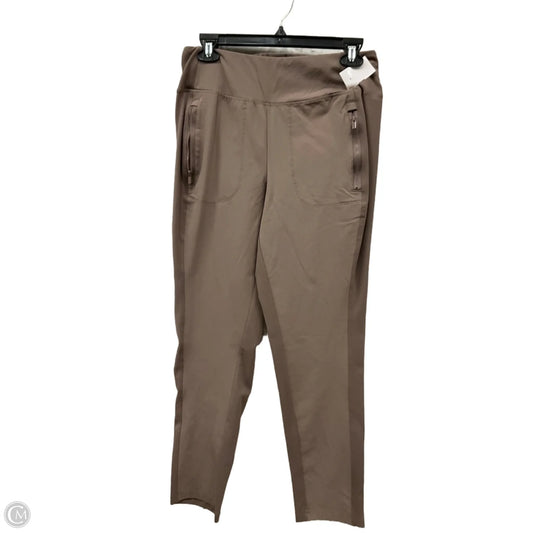 Athletic Leggings By 90 Degrees By Reflex In Taupe, Size: M