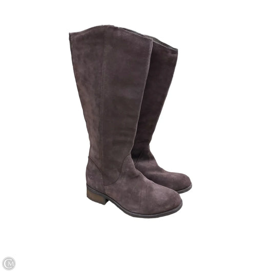 Boots Designer By Ugg In Brown, Size: 9.5