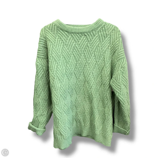Sweater By Clothes Mentor In Green, Size: M