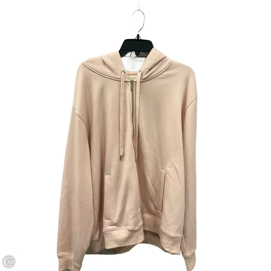 Athletic Jacket By Michael By Michael Kors In Pink, Size: Xl