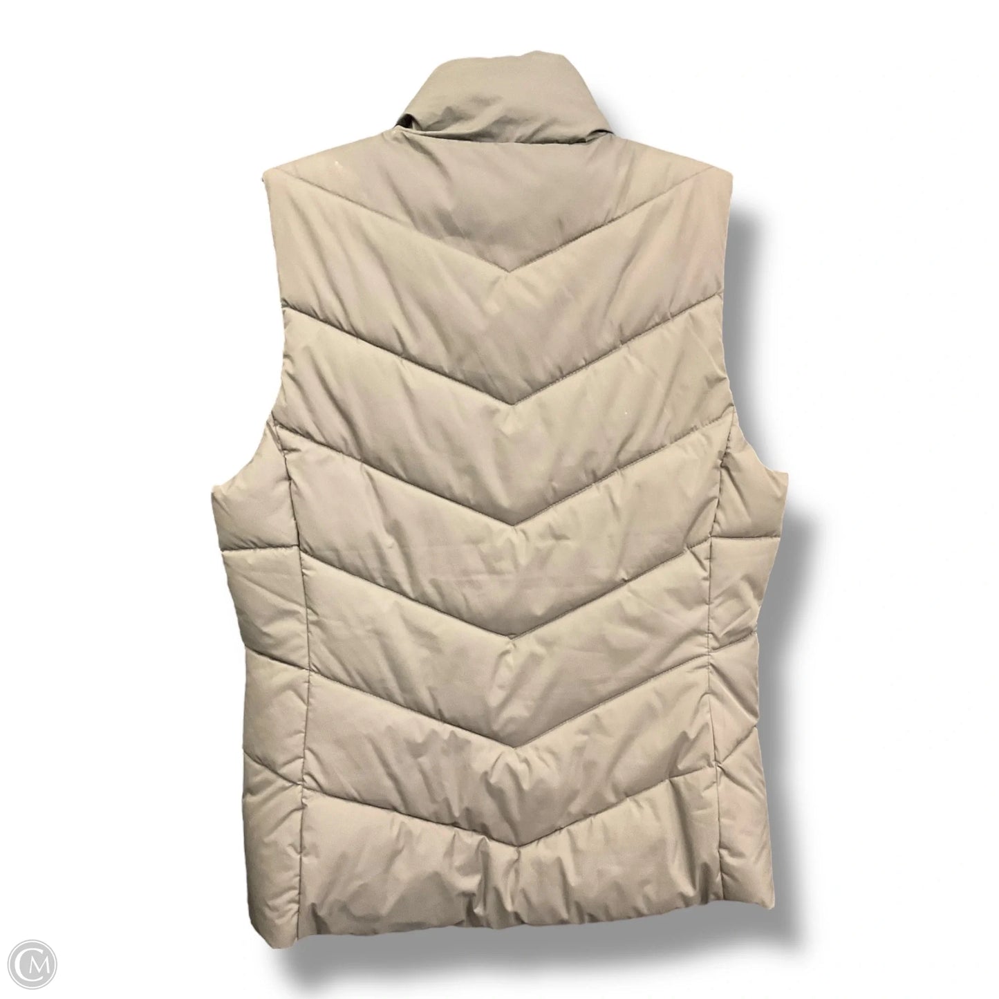Vest Puffer & Quilted By Gap In Taupe, Size: M