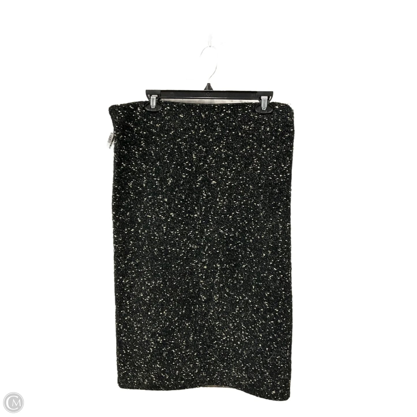 Skirt Maxi By Ann Taylor In Black & Gold, Size: Xl