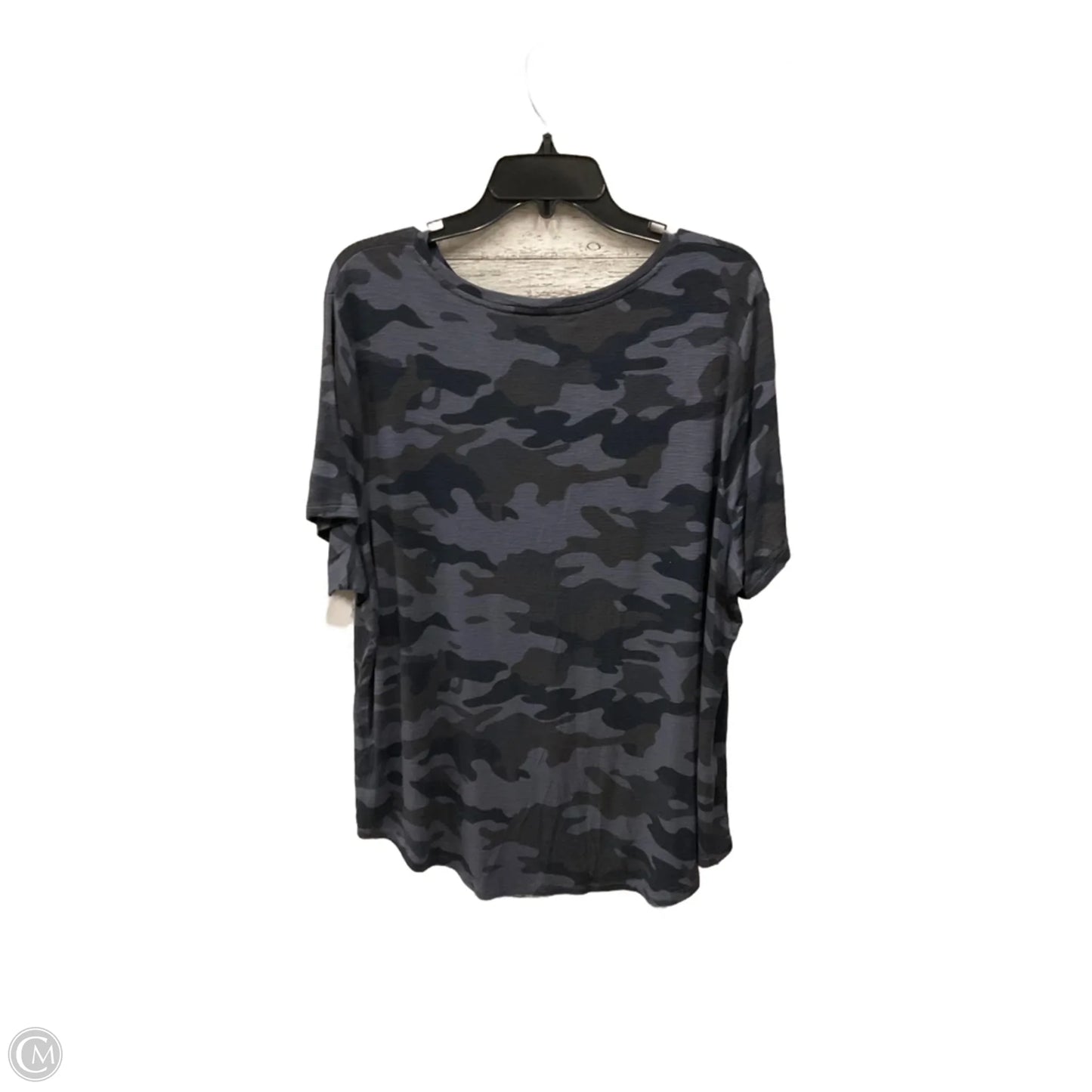 Top Short Sleeve By Old Navy In Camouflage Print, Size: Xxl