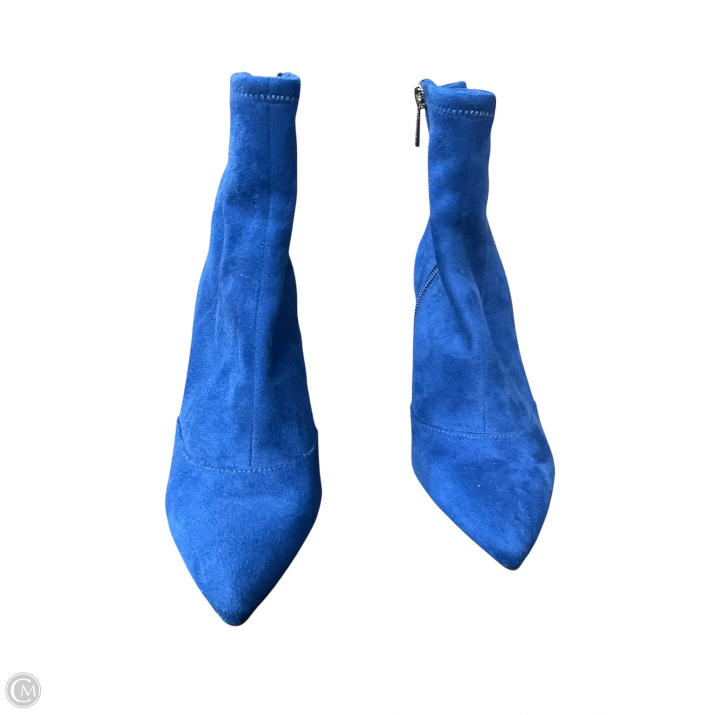 Boots Ankle Heels By Jessica Simpson In Blue, Size: 7.5