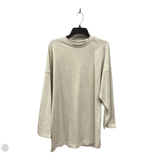 Top Long Sleeve By Free People In Cream, Size: L