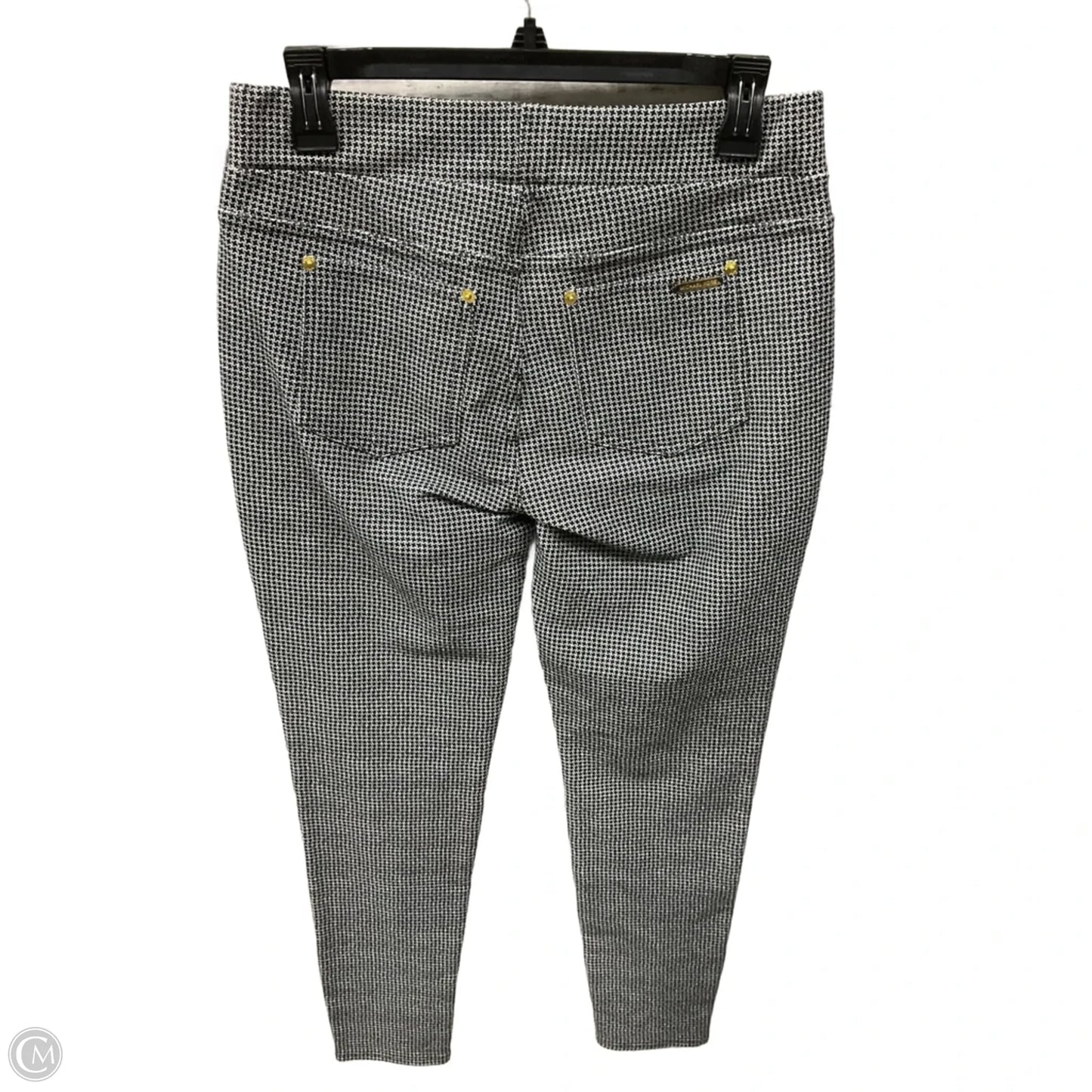 Pants Leggings By Michael By Michael Kors In Black & White, Size: M