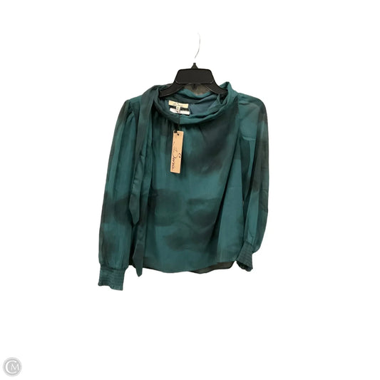 Top Long Sleeve By Clothes Mentor In Green, Size: Sp