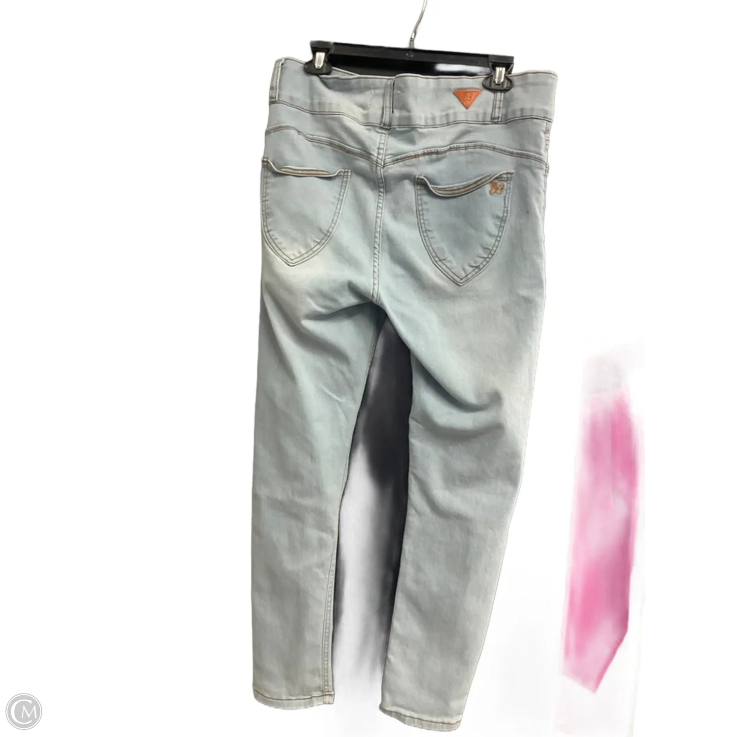 Jeans Straight By Clothes Mentor In Blue Denim, Size: 14