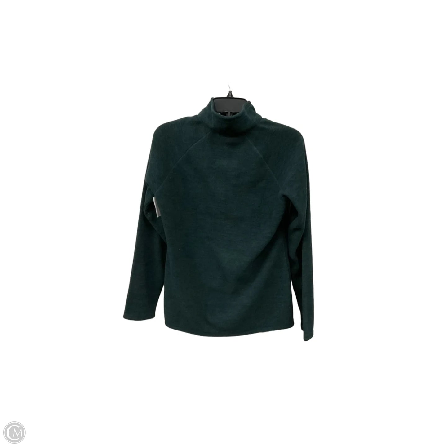 Athletic Jacket By Eddie Bauer In Green, Size: S