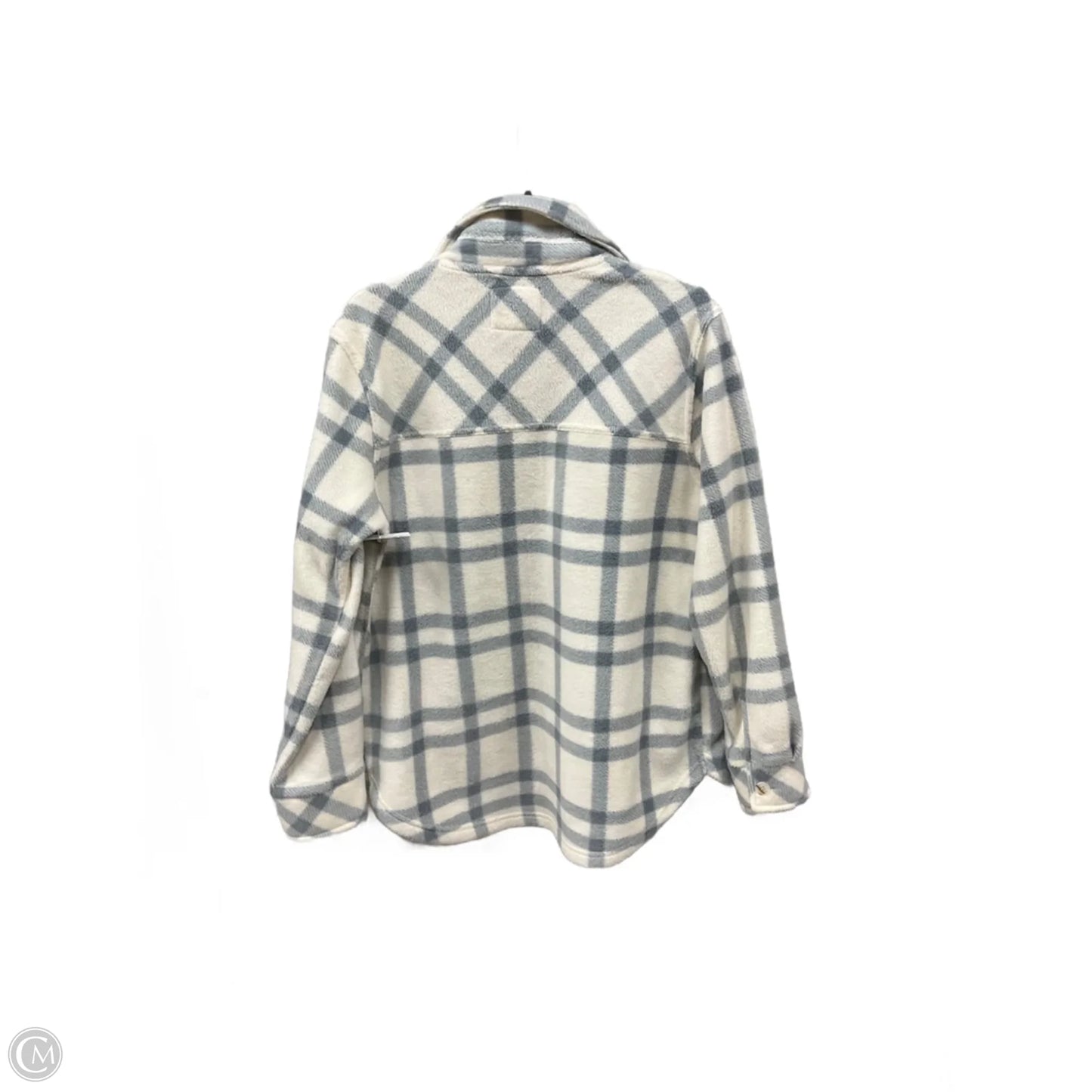Jacket Shirt By Thread And Supply In Plaid Pattern, Size: S
