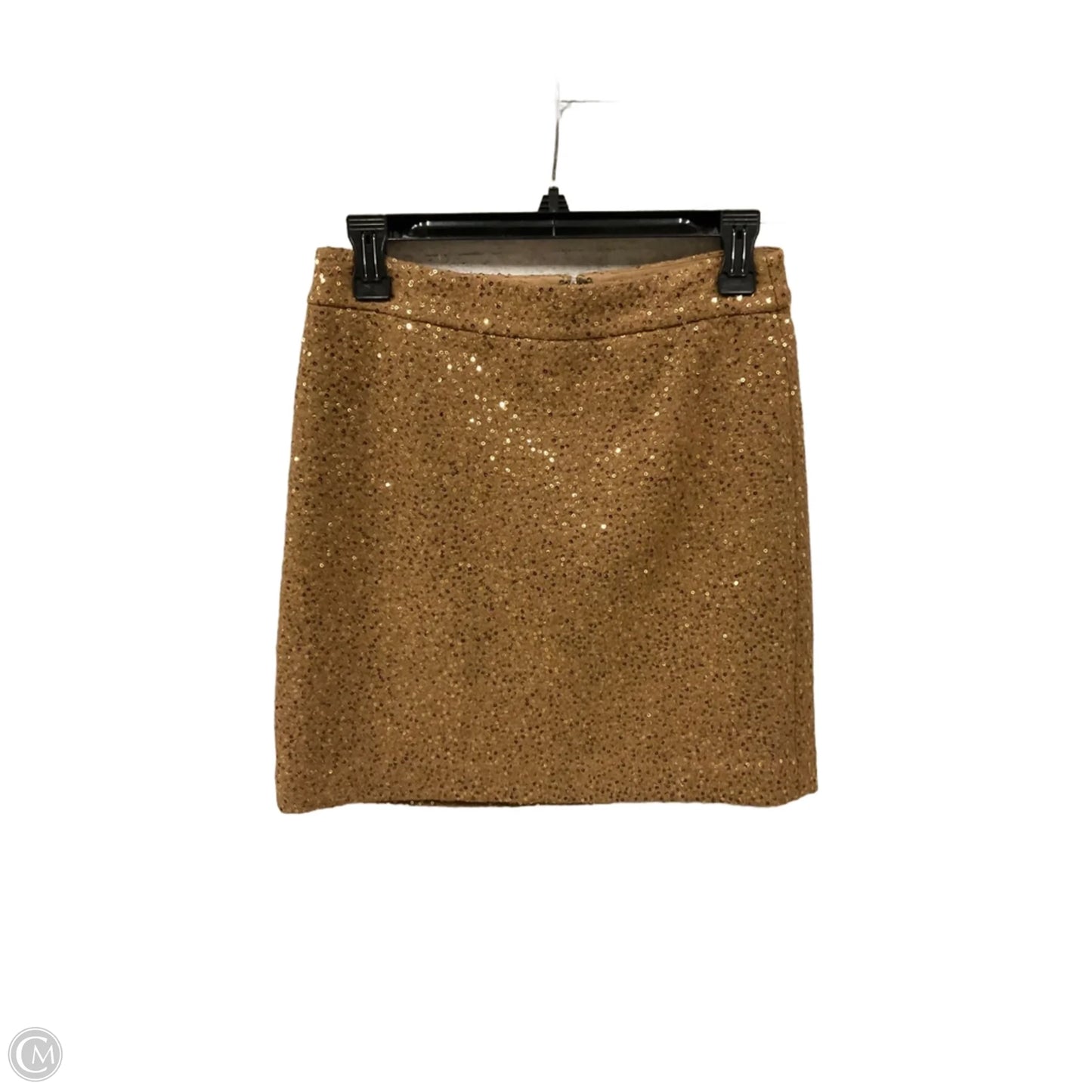 Skirt Midi By Loft In Bronze, Size: 0