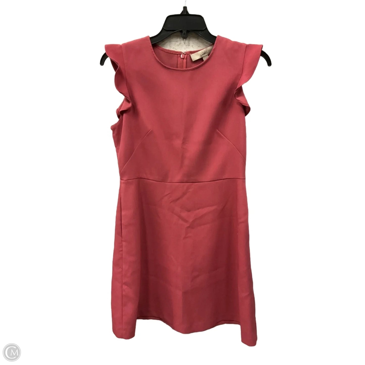 Dress Casual Midi By Loft In Pink, Size: 2