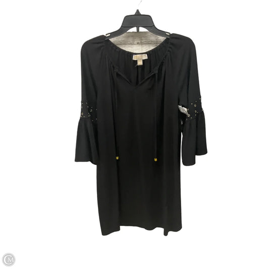 Dress Casual Midi By Michael By Michael Kors In Black, Size: M