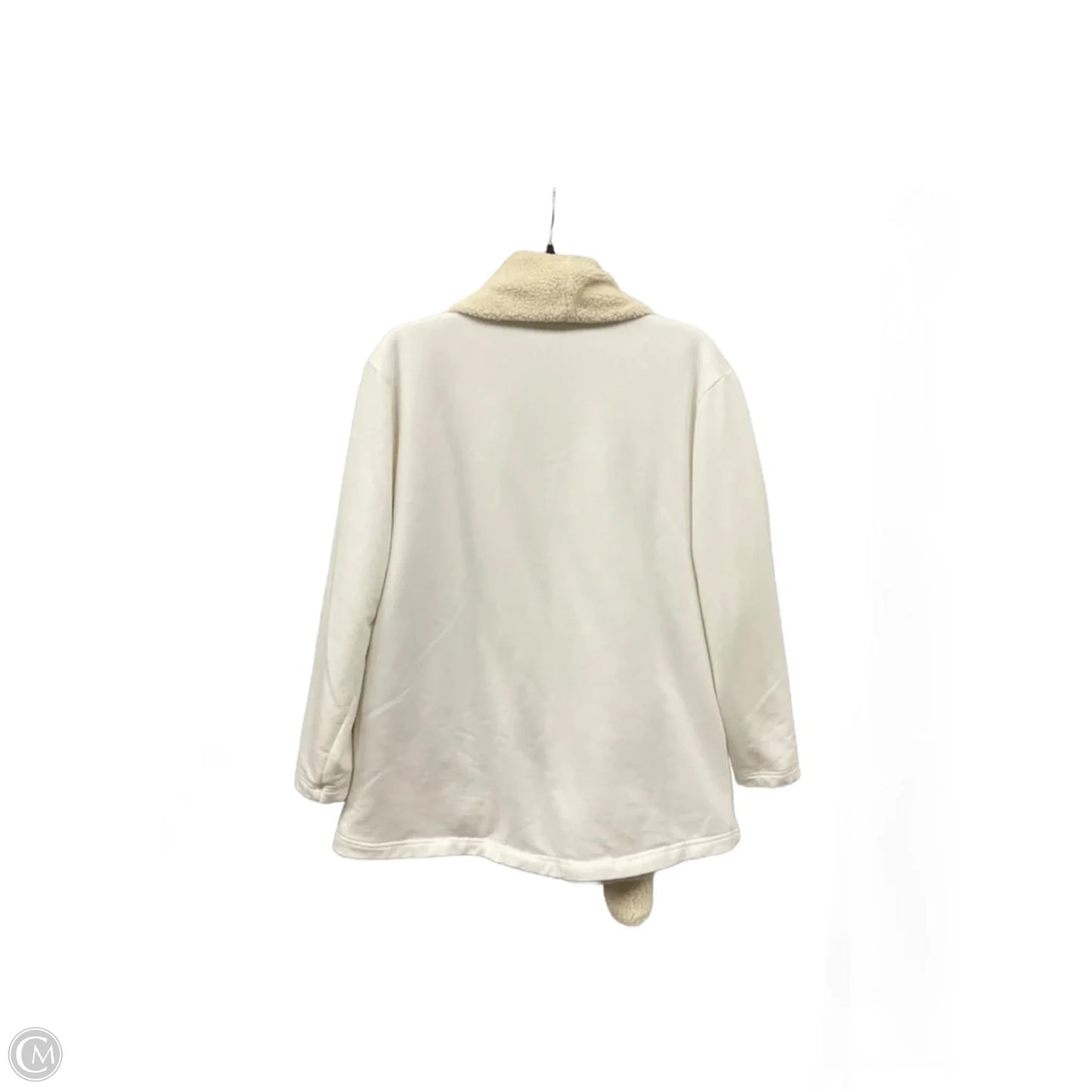 Cardigan By Eddie Bauer In Cream, Size: L