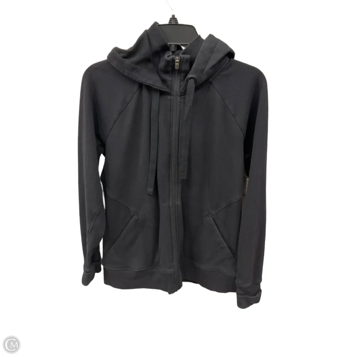 Athletic Jacket By Athleta In Black, Size: L