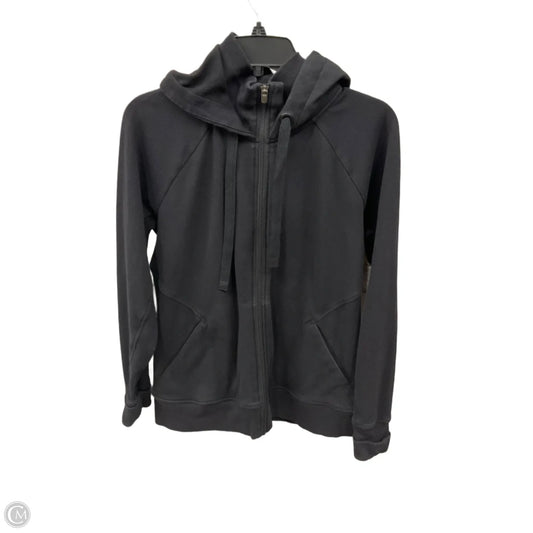 Athletic Jacket By Athleta In Black, Size: L