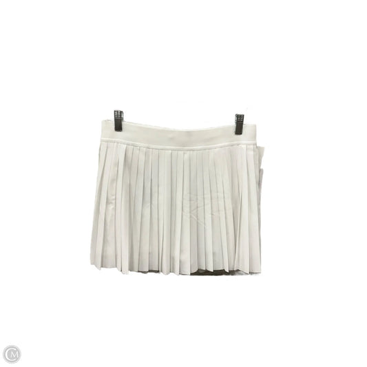 Athletic Skort By Athleta In White, Size: M