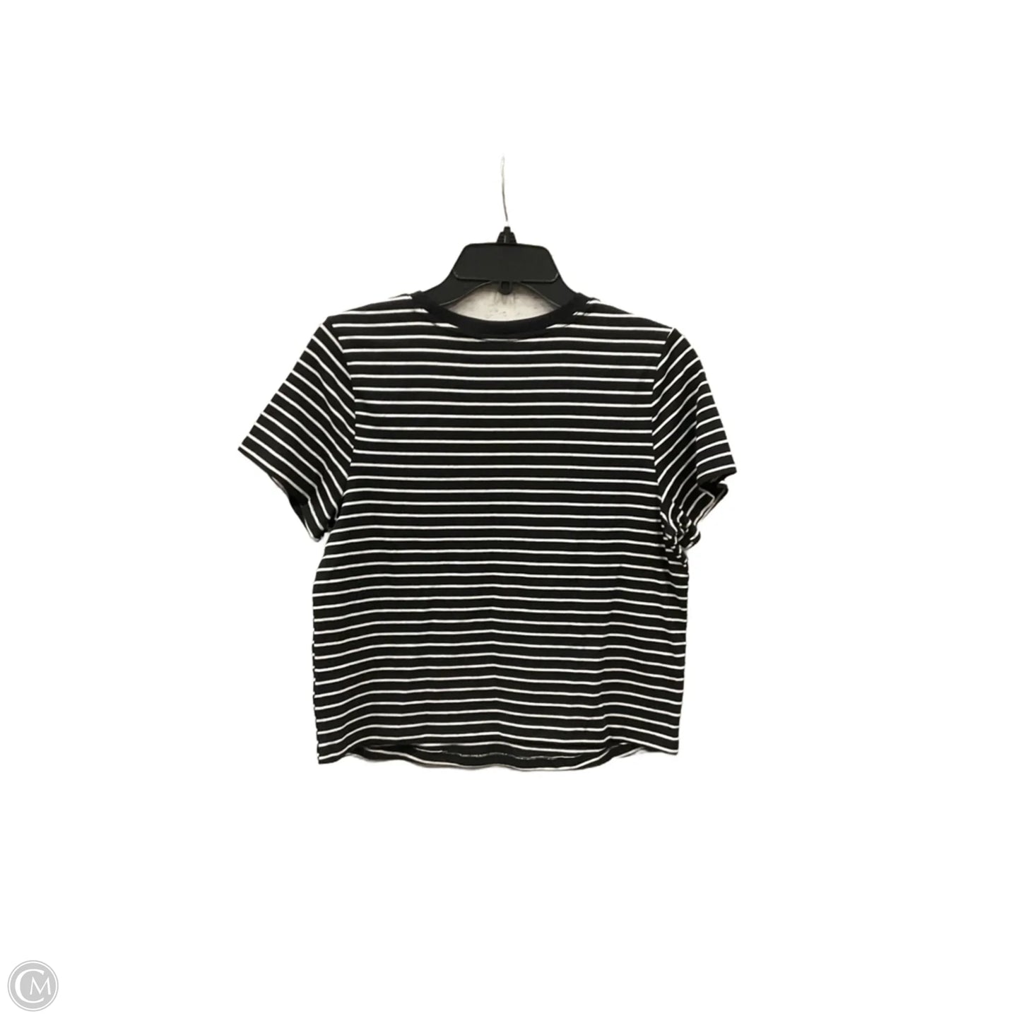Top Short Sleeve By Old Navy In Striped Pattern, Size: L