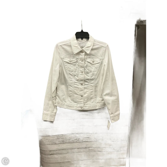Jacket Other By Liz Claiborne In White, Size: M