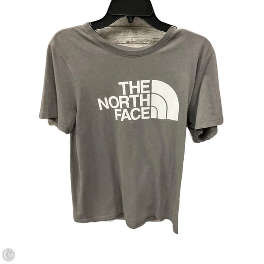 Top Short Sleeve By The North Face In Grey, Size: L