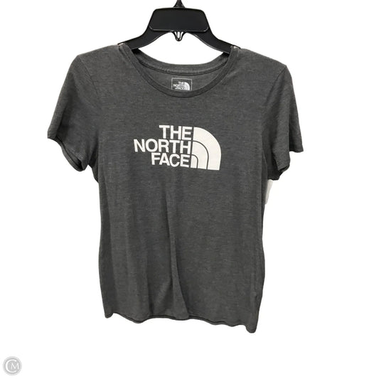 Top Short Sleeve By The North Face In Grey, Size: L