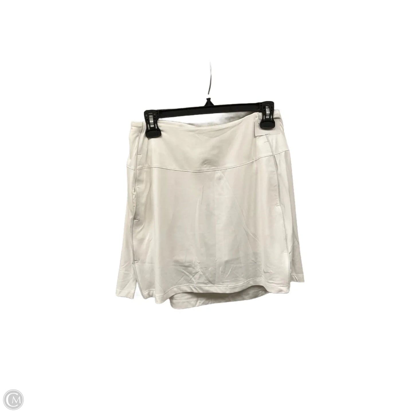 Athletic Skort By Nike In White, Size: S