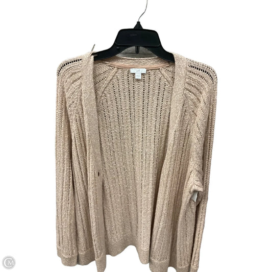 Cardigan By J. Jill In Pink, Size: L