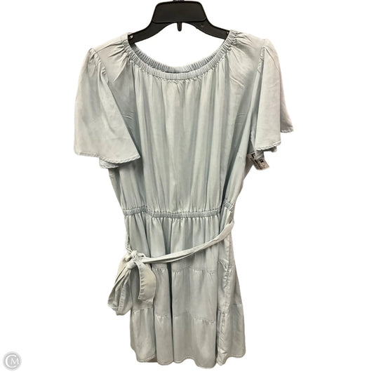 Dress Casual Midi By Lane Bryant In Blue, Size: Xl