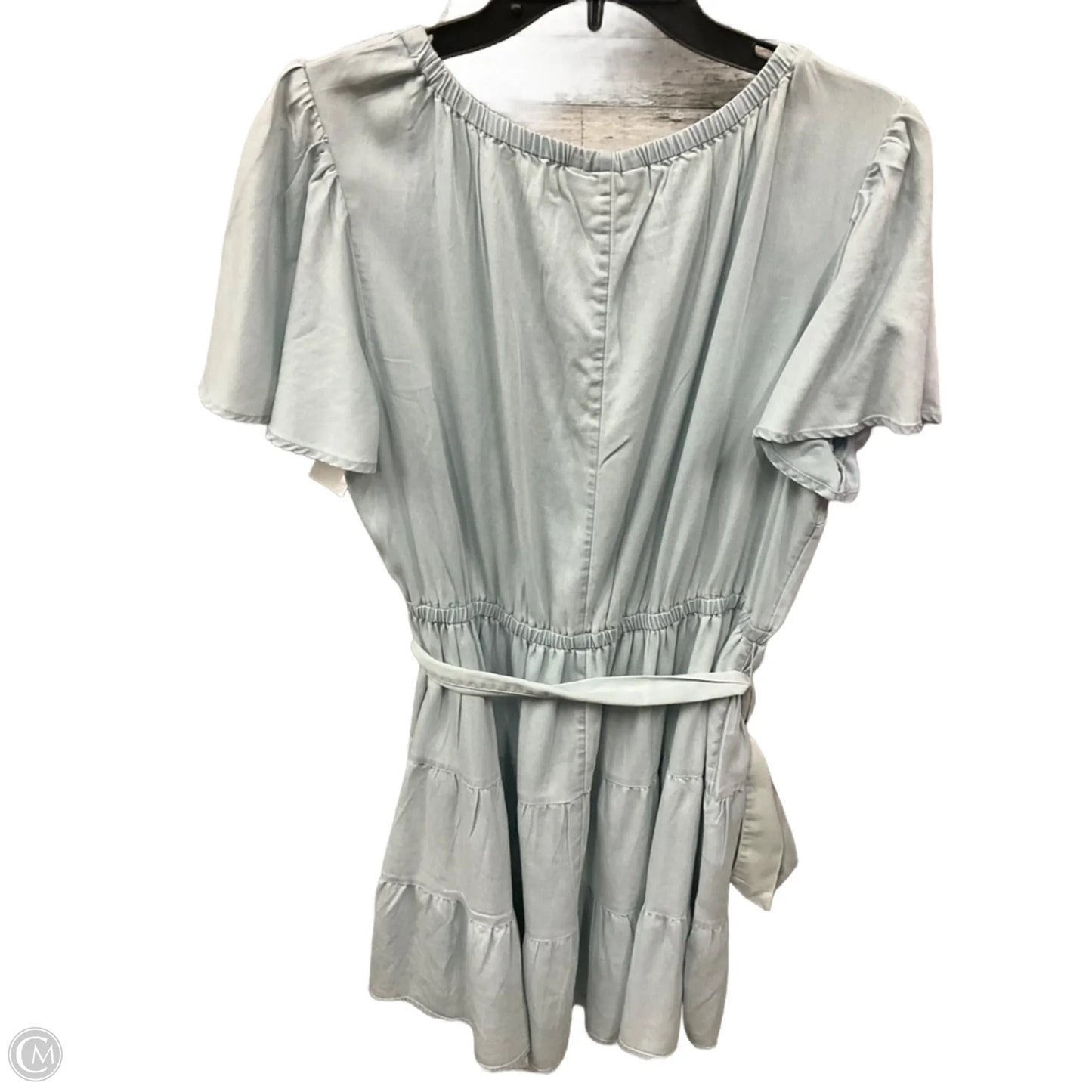 Dress Casual Midi By Lane Bryant In Blue, Size: Xl