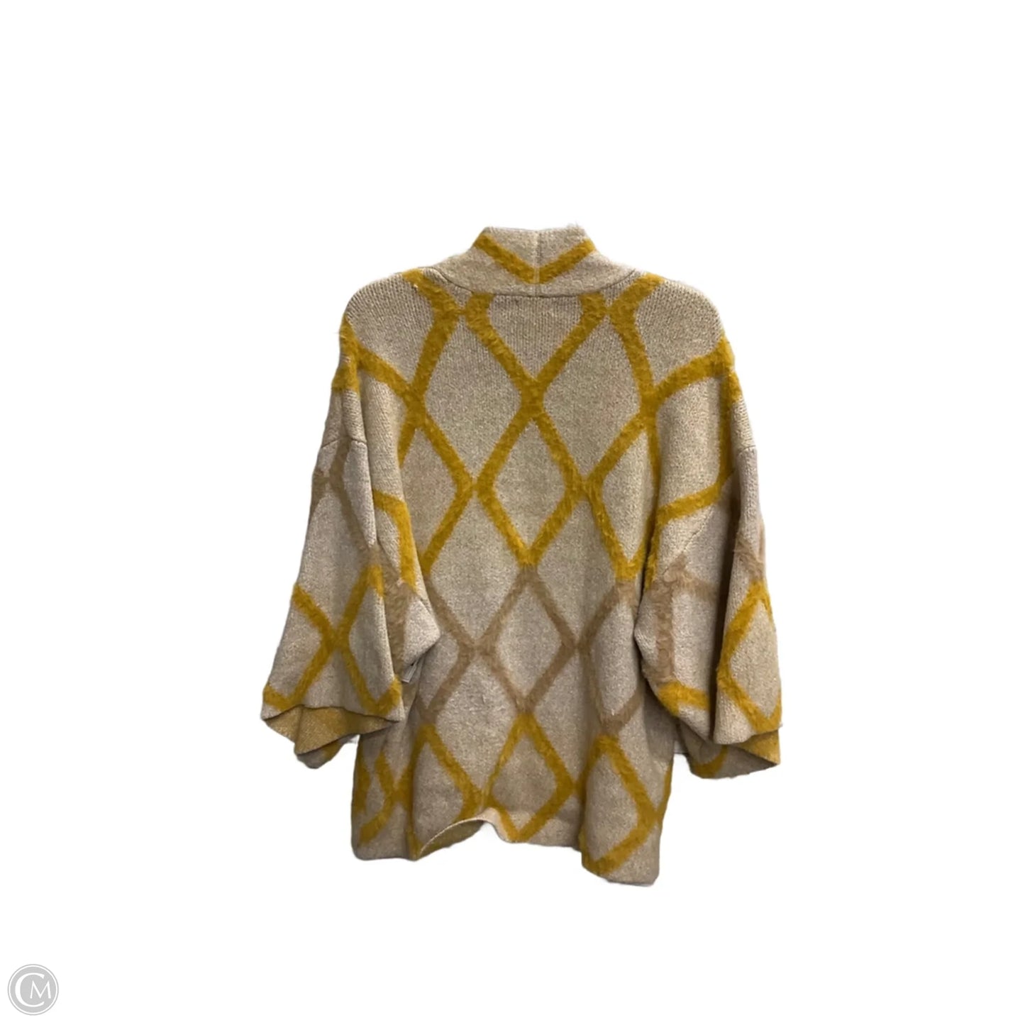 Cardigan By Kori America In Yellow, Size: L