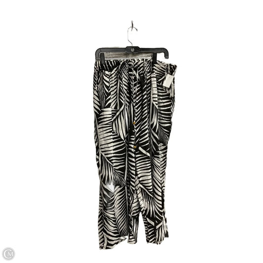 Pants Lounge By Clothes Mentor In Zebra Print, Size: 2x