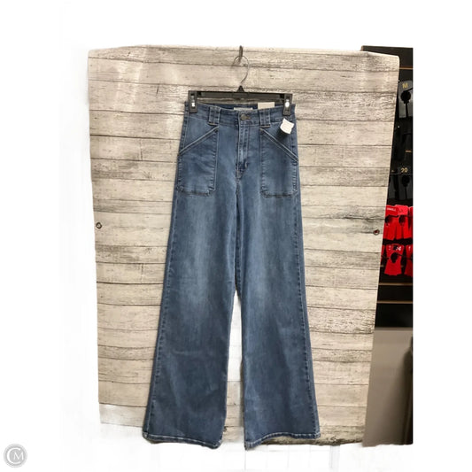 Jeans Wide Leg By Cmc In Blue Denim, Size: 0