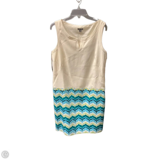 Dress Casual Midi By Ann Taylor In Cream, Size: 10