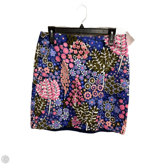 Skirt Midi By Talbots In Floral Print, Size: 6