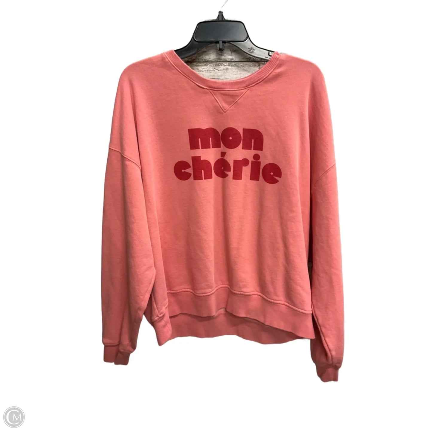 Athletic Sweatshirt Crewneck By Universal Standard In Orange, Size: L