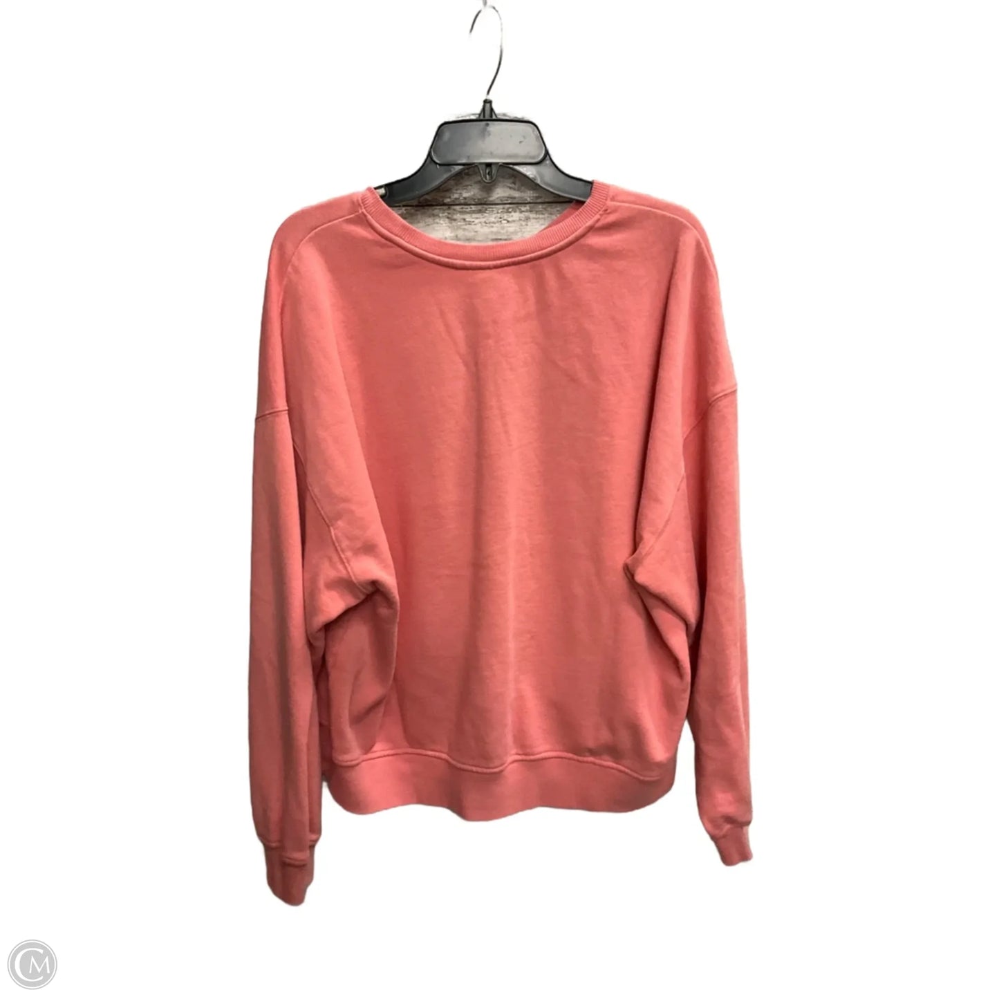 Athletic Sweatshirt Crewneck By Universal Standard In Orange, Size: L