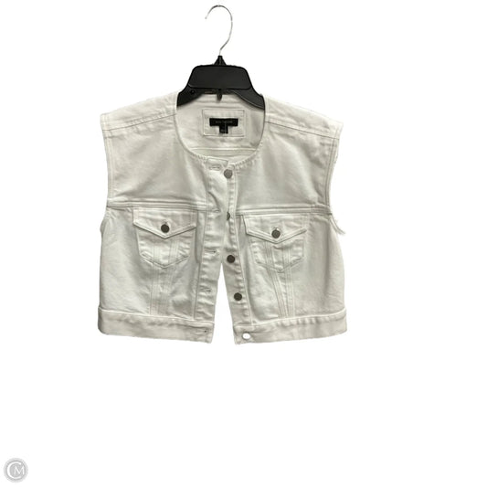 Vest Other By Ann Taylor In White, Size: M