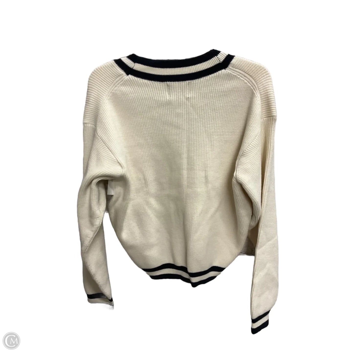 Sweater By Clothes Mentor In Cream, Size: Xs