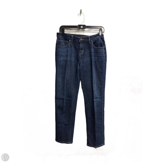 Jeans Boyfriend By Jennifer Lopez In Blue Denim, Size: 14