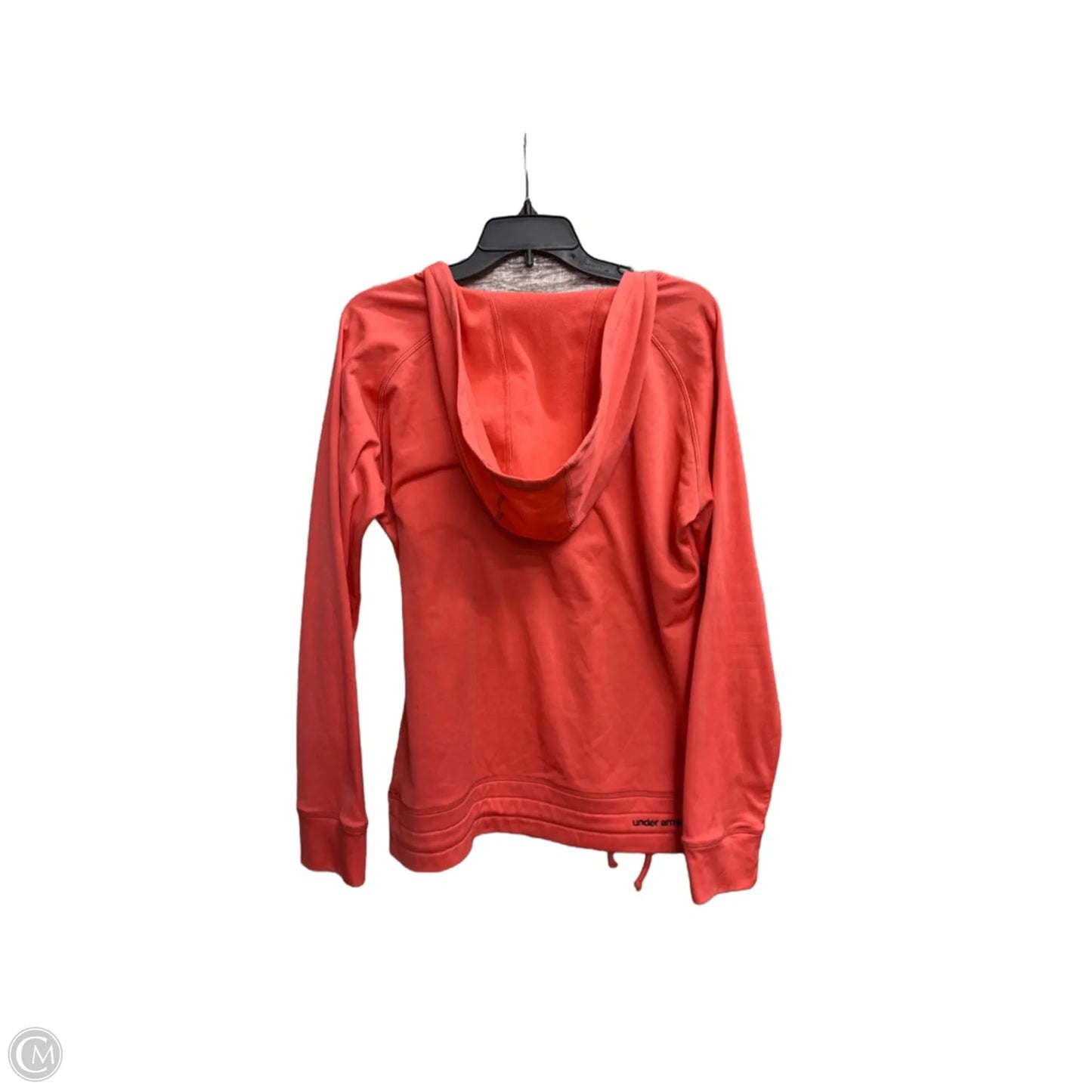 Athletic Sweatshirt Hoodie By Under Armour In Orange, Size: Xl