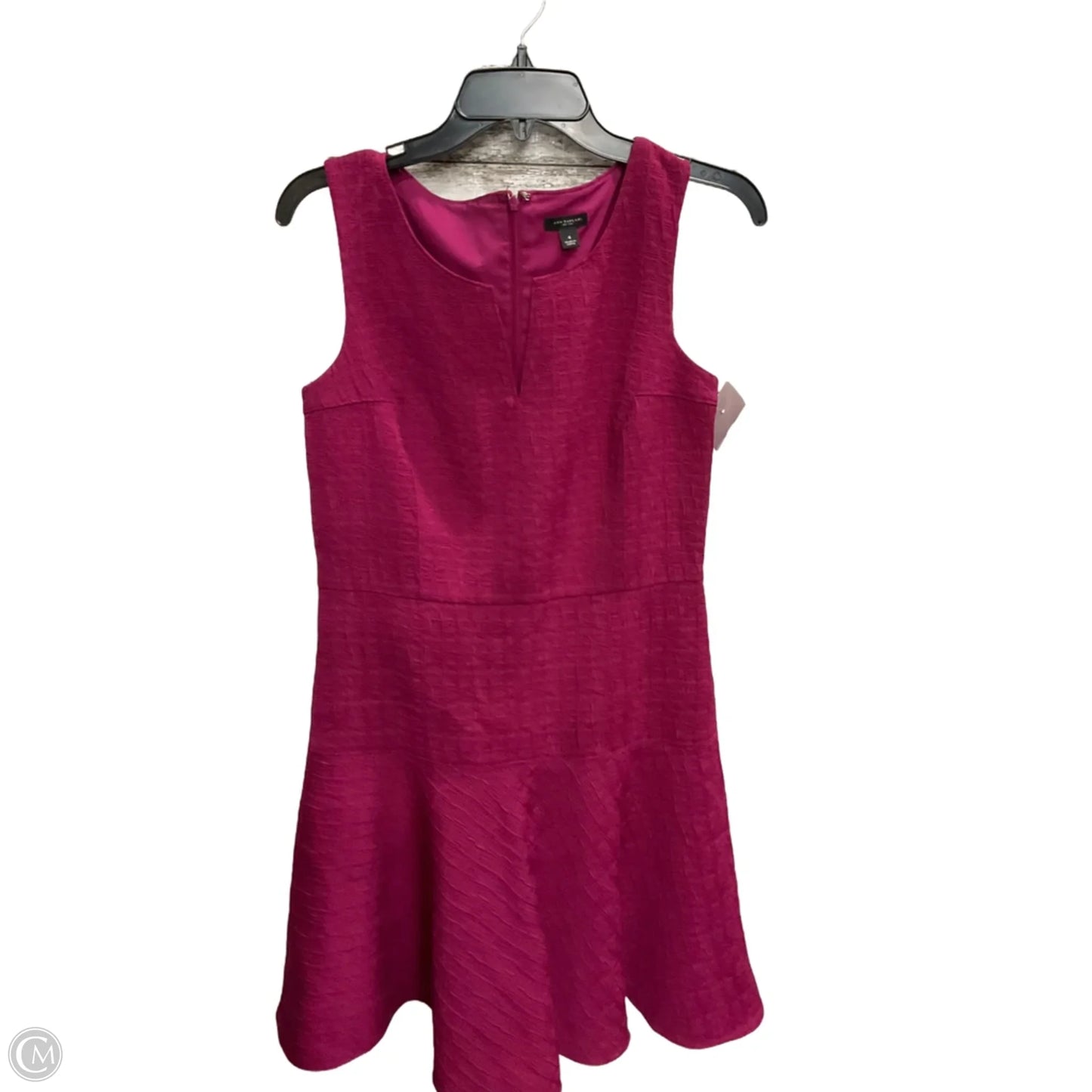 ann taylor pink dresses The Boatneck Flare Dress