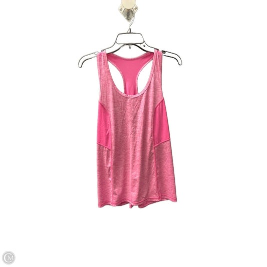 Athletic Tank Top By Clothes Mentor In Pink, Size: L