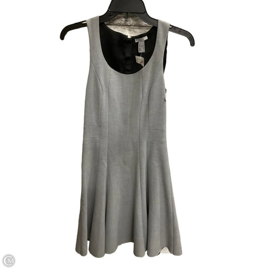 Dress Casual Midi By H&m In Grey, Size: 4