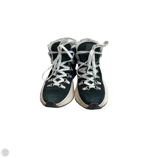 Shoes Sneakers Platform By Sorel In Black & White, Size: 6.5