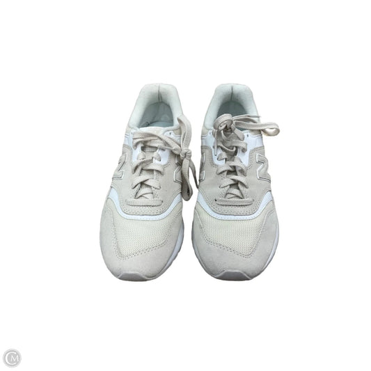 Shoes Athletic By New Balance In Tan & White, Size: 8