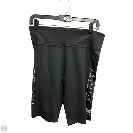 Athletic Shorts By Nike In Black, Size: L