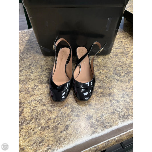 Shoes Heels Block By Clothes Mentor In Black, Size: 7.5